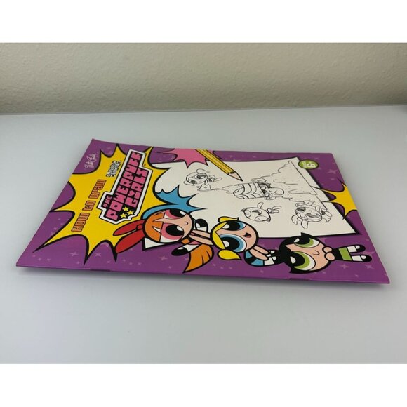 The PowerPuff Girls How to Draw Paperback Walter Foster Cartoon Drawing Book VTG - Picture 5 of 14